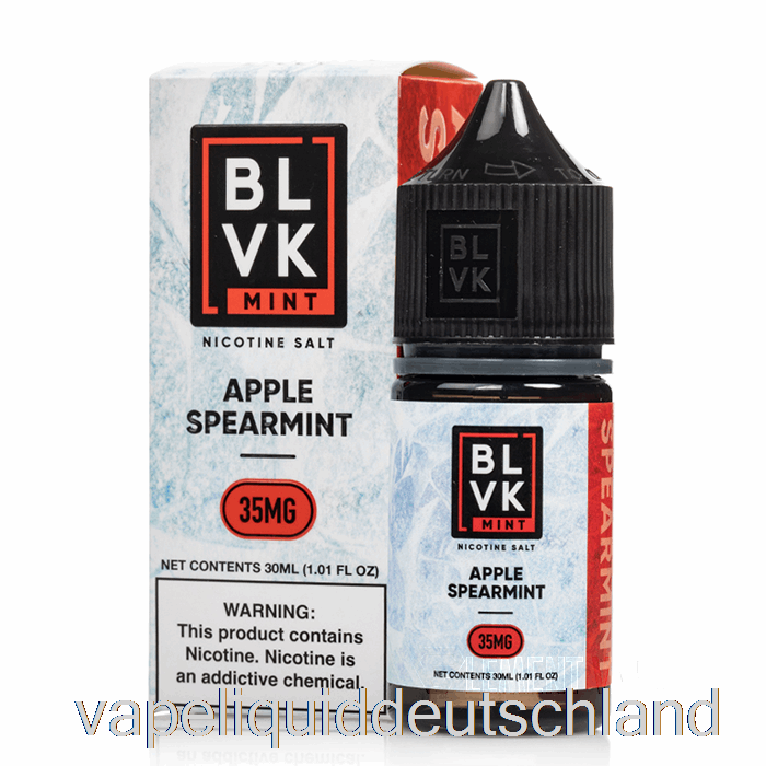 Apfelgrüne Minze – Blvk-Minzsalze – 30 Ml, 50 Mg Vape-Flüssigkeit